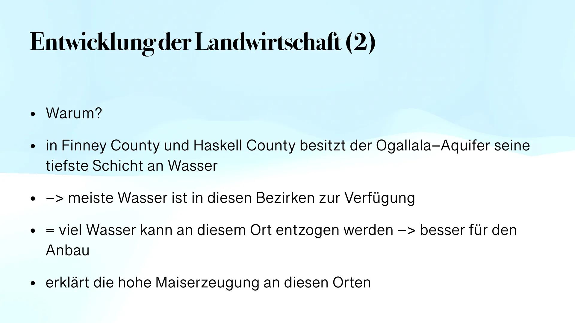 # Die Great Plains (USA)
Salma, Kevi, Meryem

100° W # Sachverzeichnis

- Was sind die Great Plains?
- Lokalisierung des Ogallala-Aquifers/ 