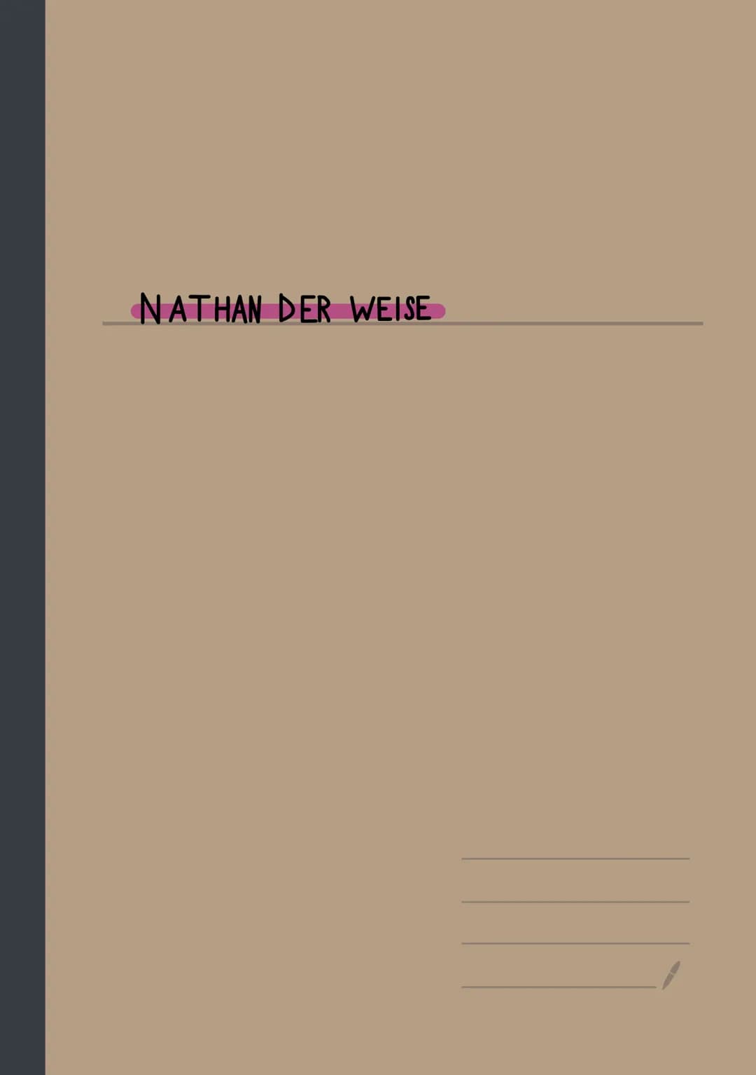 NATHAN DER WEISE SPRACHLICHE GESTALTUNGSMITTEL
Rhetorische Frage
Symbol
Parenthese
Hyperbel
personifikation
Inversion
Epipher
Antithese
Elip