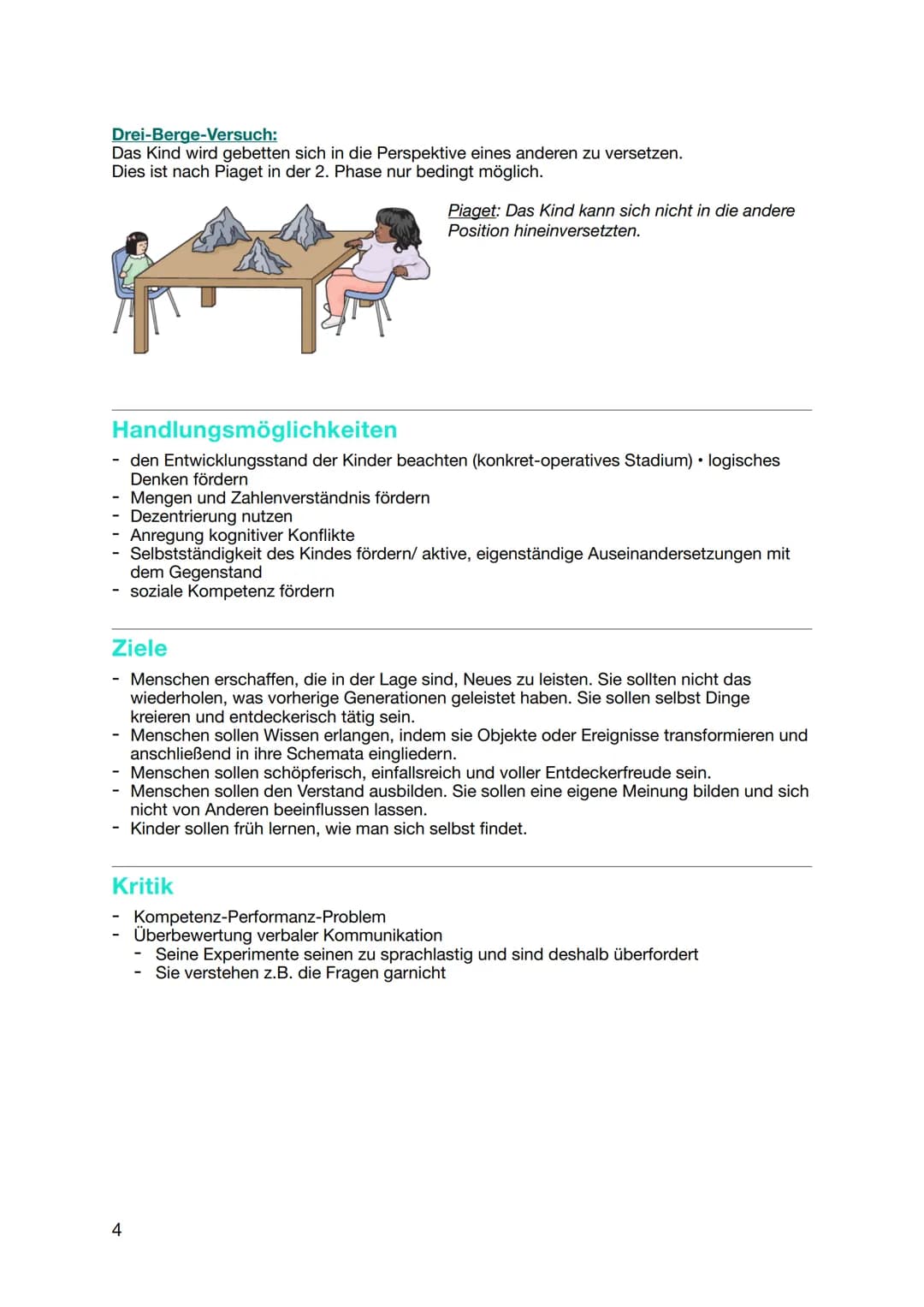 Pädagogik Abitur 2023
Kognitive
Entwicklung
Piaget Pädagogik Abitur 2023
Piaget - Kognitive Entwicklungstheorie
Piaget
- Schweizer
- Forsche
