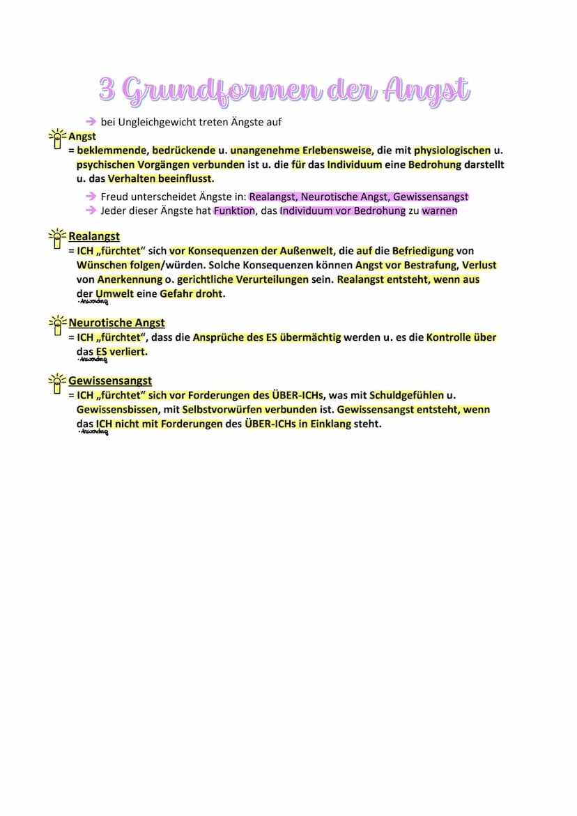 Die Psychoanalse
Einleitung:
Sigmund Freund = Begründer der Psychoanalyse, welche die 3 Grundannahmen der
psychoanalytischen Theorie, das In