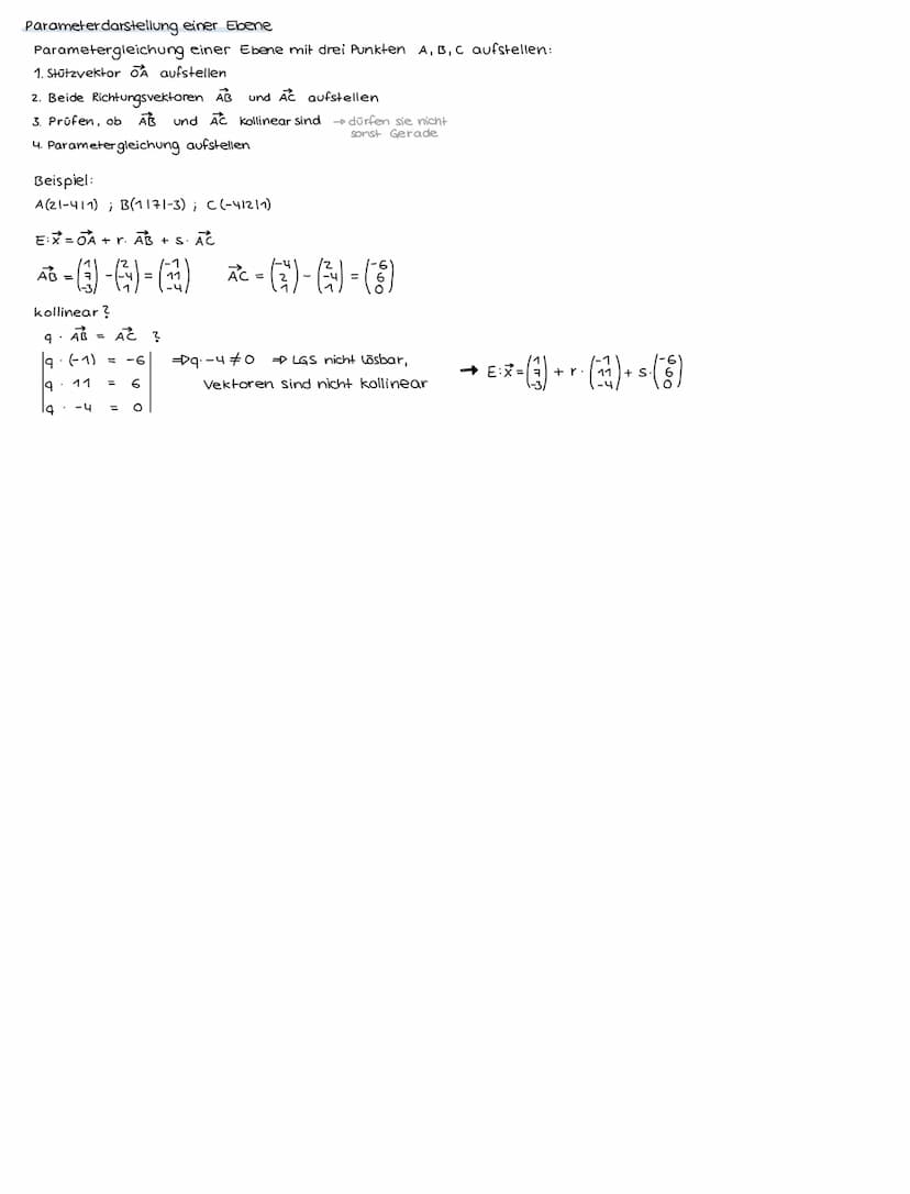 Themen:
•Punkte im Raum
• Vektoren
Addition und Subtraktion von Vektoren
Vervielfachen von Vektoren
•Parametergleichung einer Geraden
•Lageb