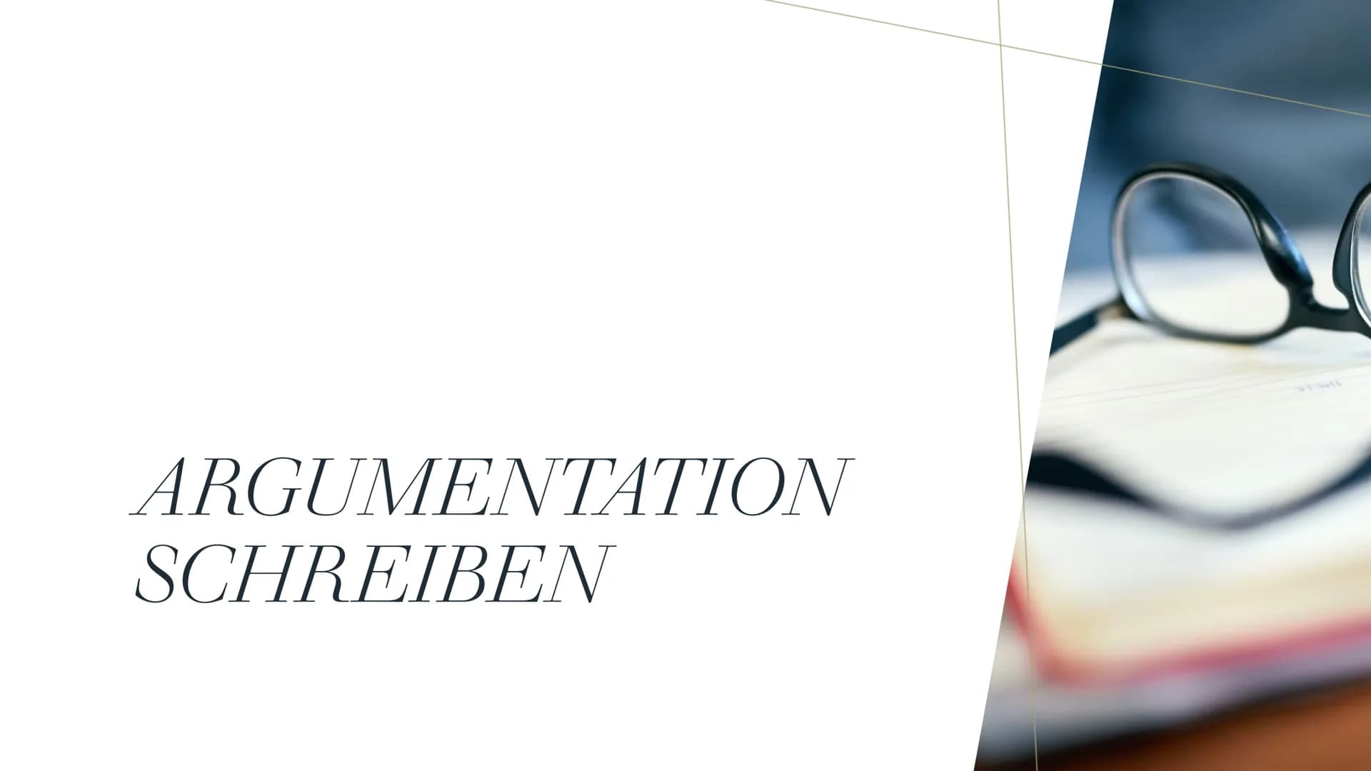 ARGUMENTATION
SCHREIBEN MEINUNG
●
●
●
Nennt im eurem Text frühzeitig eure
Meinung!
Formuliere deutlich deinen Standpunkt!
So Formulierst du 