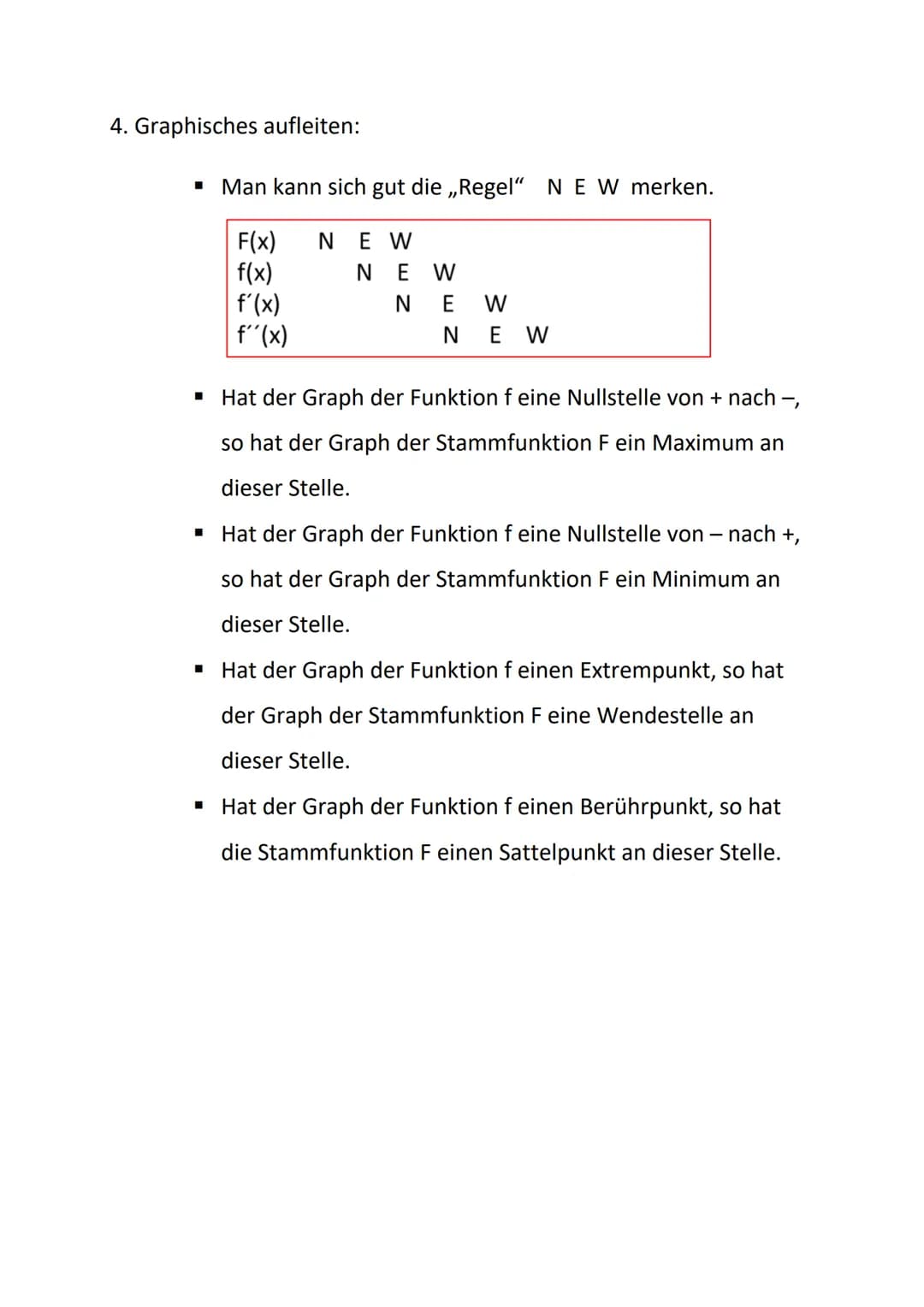 
<h2 id="wassindstammfunktionen">Was sind Stammfunktionen?</h2>
<p>Eine Stammfunktion ist eine differenzierbare Funktion F, die eine Ableitu