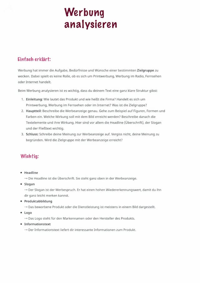 Know Werbung analysieren  thumbnail