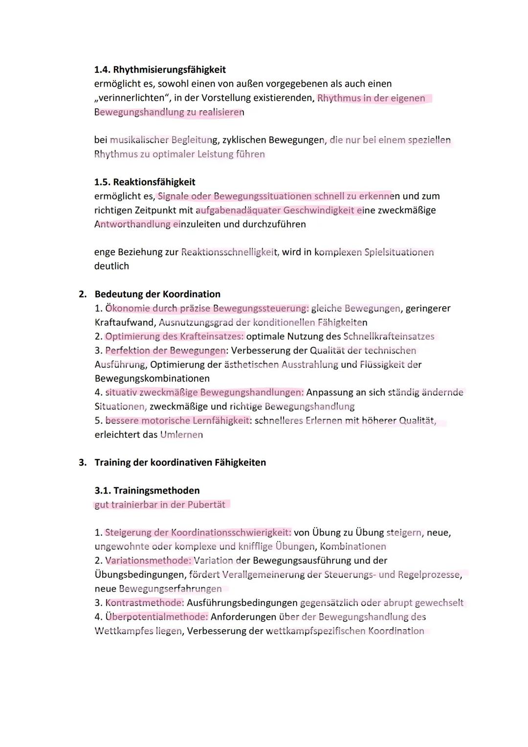 Schnelligkeit
1. Bedeutung der Schnelligkeit
Schnelligkeit ist die Fähigkeit des Nerv-Muskel-Systems, motorische Aktionen in
einem unter den