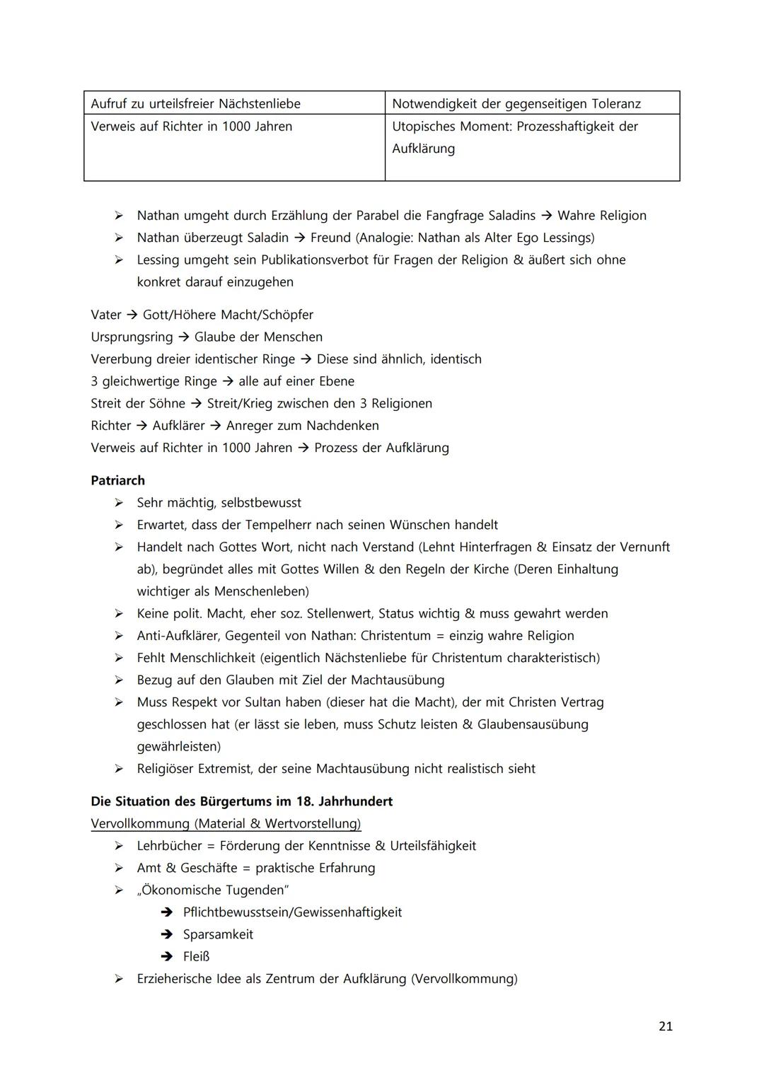 I. M
Sachtextanalyse
Sachlich/informativ im Präsens + Indirekte Rede
Einleitung (wie immer + Darstellung des Kontextes, in dem der Text ents