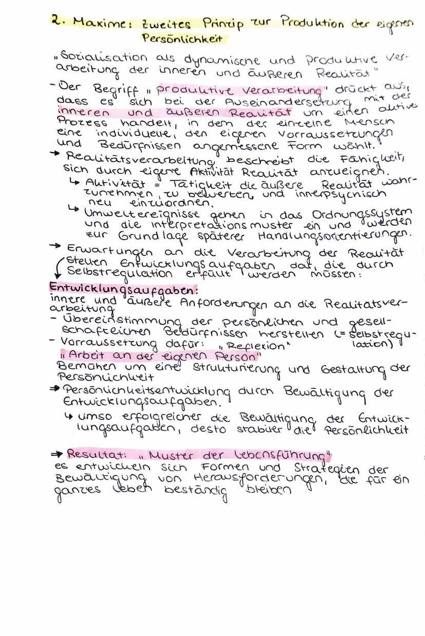 Modell der produktiven Realitsverarbeitung
Hurrelmanns Modell der produktiven Realitats verarbeitung ist ein
Modell der wechselseitigen Bezi