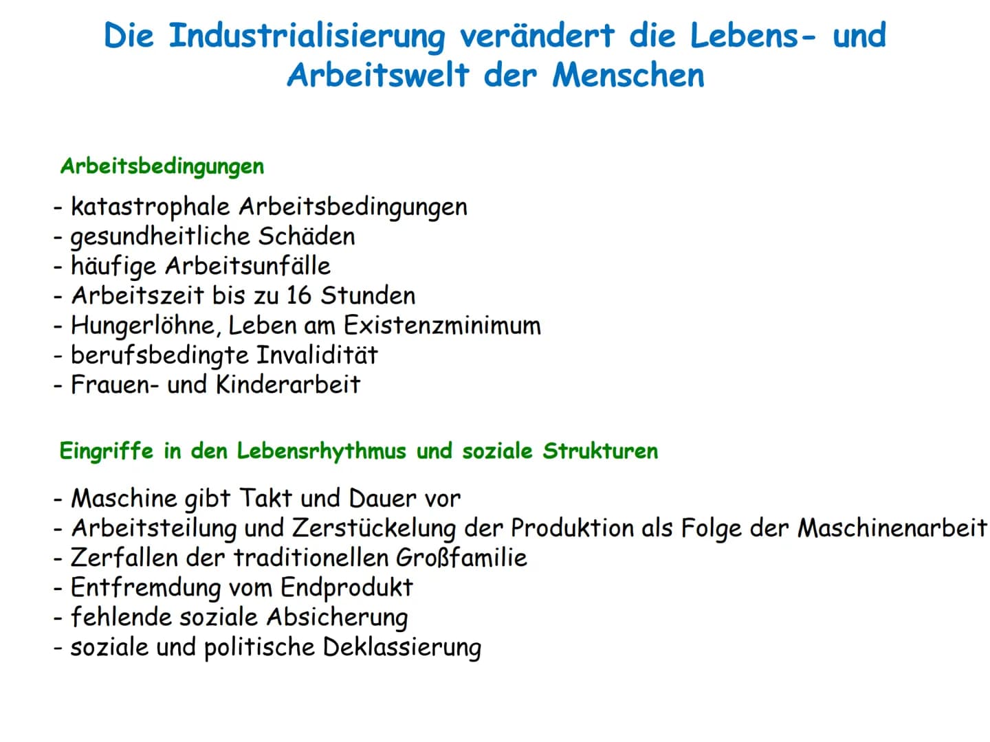 Auswirkungen der Industriellen Revolution
Ständegesellschaft Adel
der
vorindustriellen Zeit
Verlieren an politischer
und
wirtschaftlicher Be