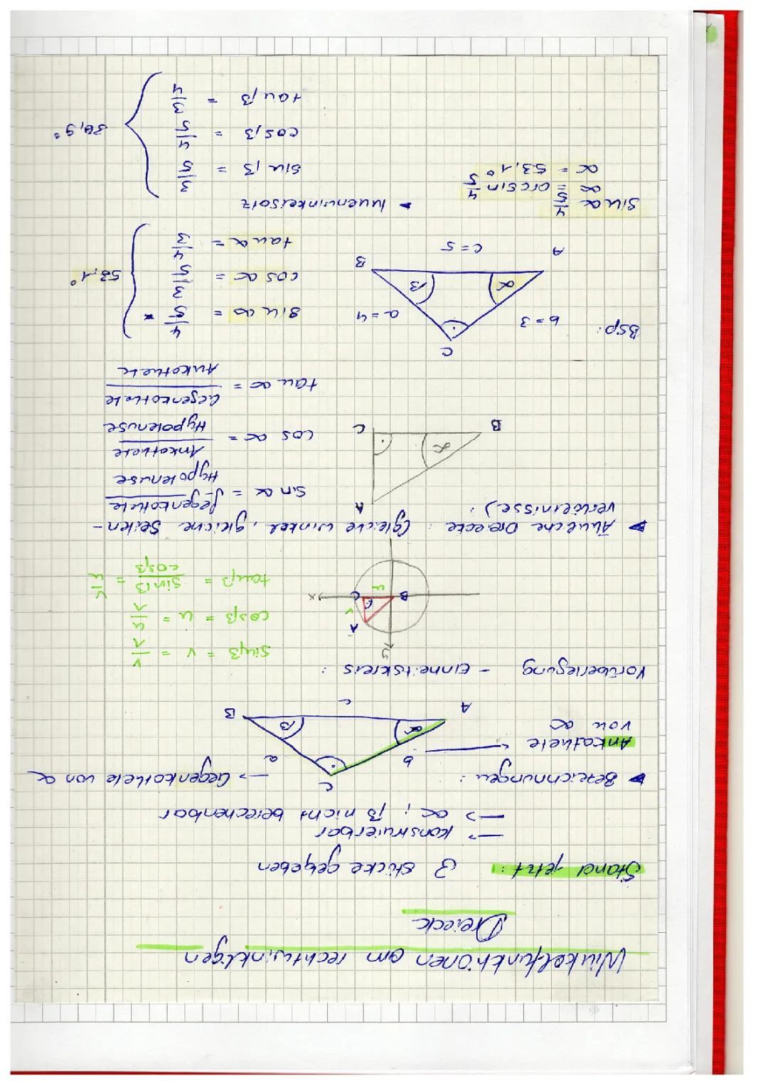 Winkelfunktionen einfach erklärt: Der Ultimative Guide für Sinus, Cosinus und Tangens