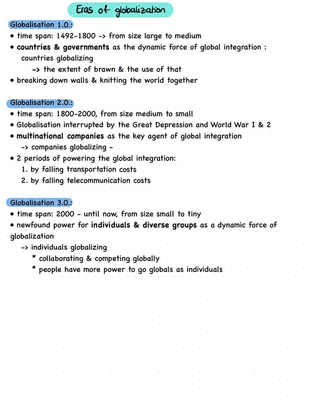 GLOBALISATION Definition
process of increasing global
conformity (bereinstimmung]
Lo with regard to cultural, economical &
technical converg