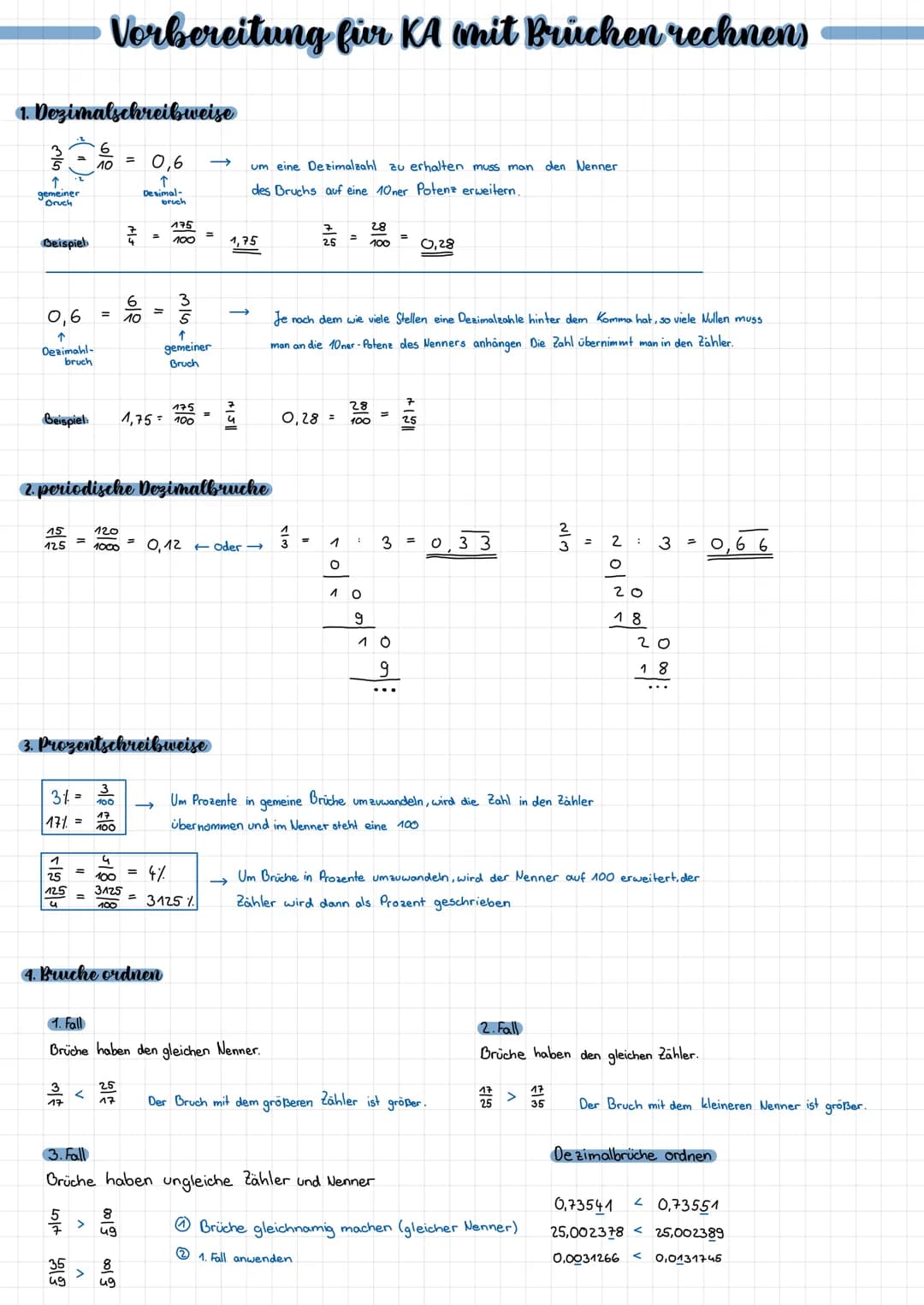
<p>Die Darstellung von Dezimalzahlen kann in Bruchform umgewandelt werden, um die Berechnung zu erleichtern. Ein Beispiel für eine Dezimalz