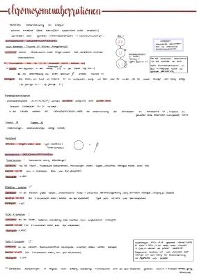 Know Chromosomenaberrationen/Genommutationen (autosomal und gonosomal) thumbnail