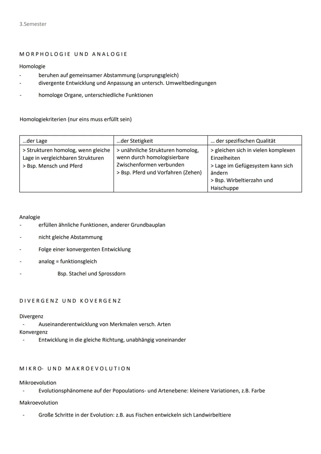 LERNZETTEL EVOLUTION
EVOLUTIONSTHEORIEN
LAMARCK
Innerer Trieb zur Vervollkommnung
Veränderliche innere Bedürfnisse der
Lebewesen
= manche Te