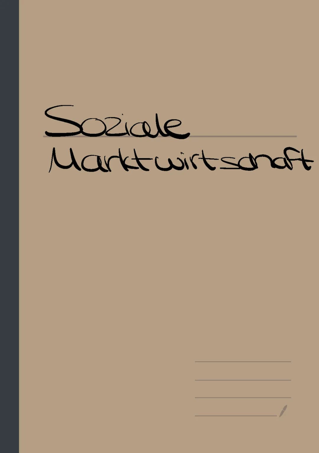 Die Soziale Marktwirtschaft und ihre Bedeutung