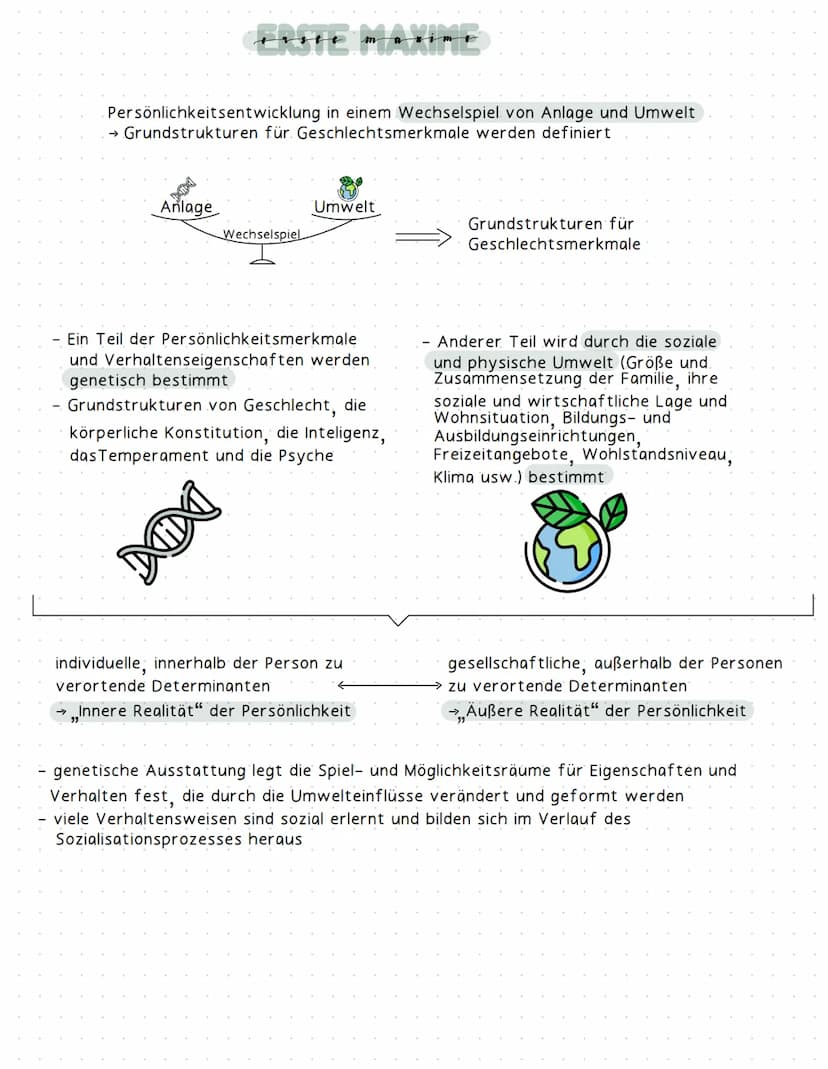zehn marinen der
starmanns
jagenavorsenang-
Klaus Hurrelmann Persönlichkeitsentwicklung in einem Wechselspiel von Anlage und Umwelt
› Grunds