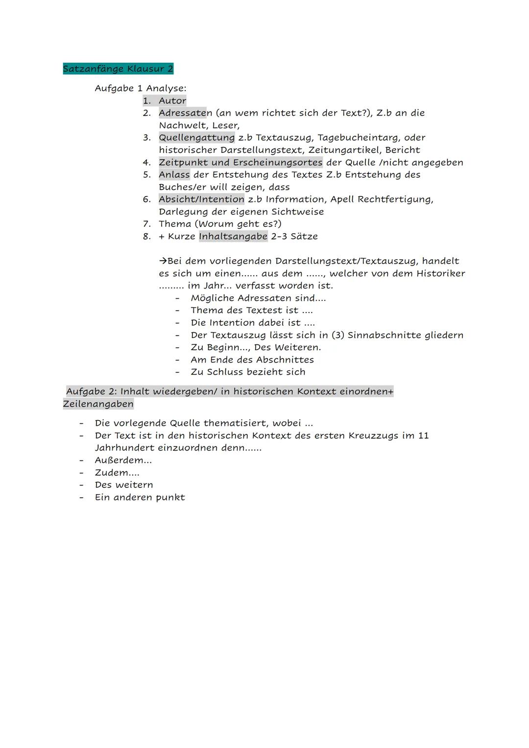 # Kreuzzüge im Mittelalter

- Das Wort Kreuzzüge bezeichnet eine religiös motivierte militärische
Aktion gegen andersgläubige
- 1099 Eroberu