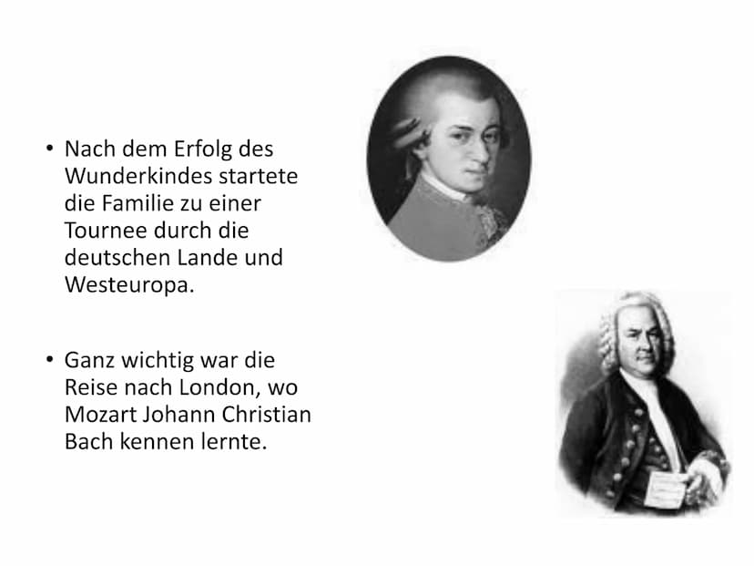 Wolfgang Amadeus Mozart Inhaltsangabe:
Das Leben
> Das Wunderkind Mozart
➤ Gedenken an Mozart
Die Musik
>Die Zauberflöte Warum ist die Musik