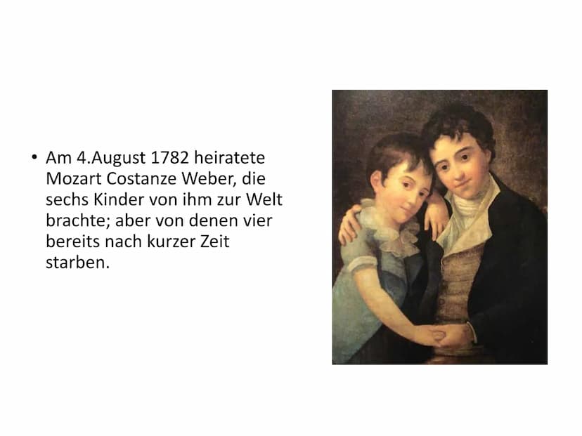 Wolfgang Amadeus Mozart Inhaltsangabe:
Das Leben
> Das Wunderkind Mozart
➤ Gedenken an Mozart
Die Musik
>Die Zauberflöte Warum ist die Musik