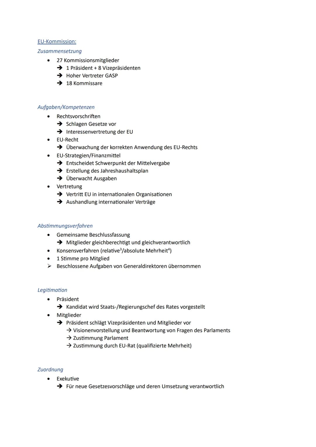 Europäische Union
1. EU-Normen, Interventions- und Regulationsmechanismen sowie
Institutionen
2. Historische Entwicklung der EU als wirtscha