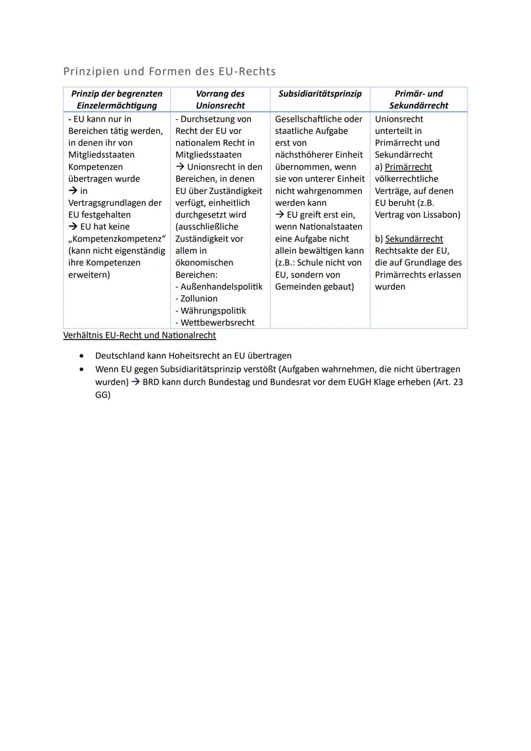 Europäische Union
1. EU-Normen, Interventions- und Regulationsmechanismen sowie
Institutionen
2. Historische Entwicklung der EU als wirtscha