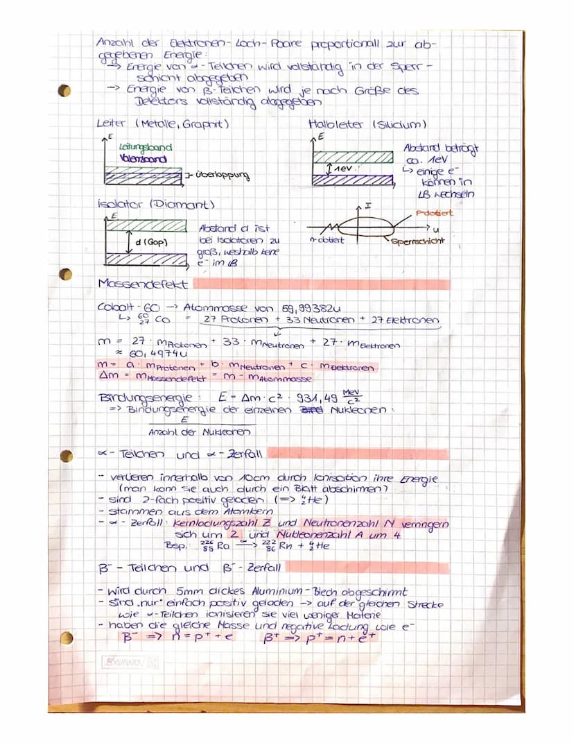 Kernphysik / Radiv
Grundlagen
2x +
Anzahl der Protonen und Elektronen sind gleich!
(=2)
Neutronen errechnet man aus => N = A-Z
Isotope: Atom
