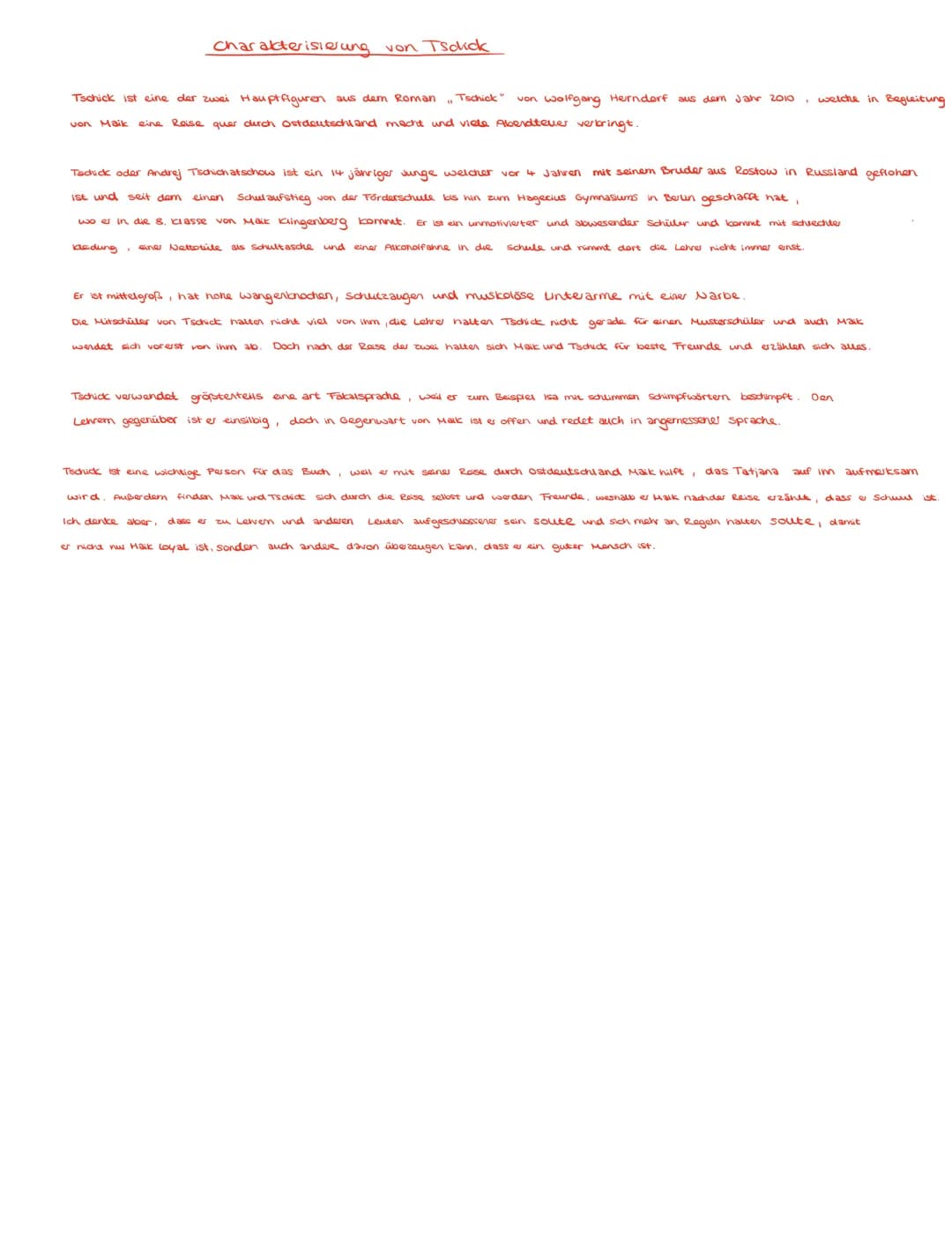 ●
• Personalien, sozialer status, äußeres Erscheinungsbild:
• Name, Geschlecht, Alter, Beruf
· äußere Merkmale
• Lebensverhältnisse, soziale