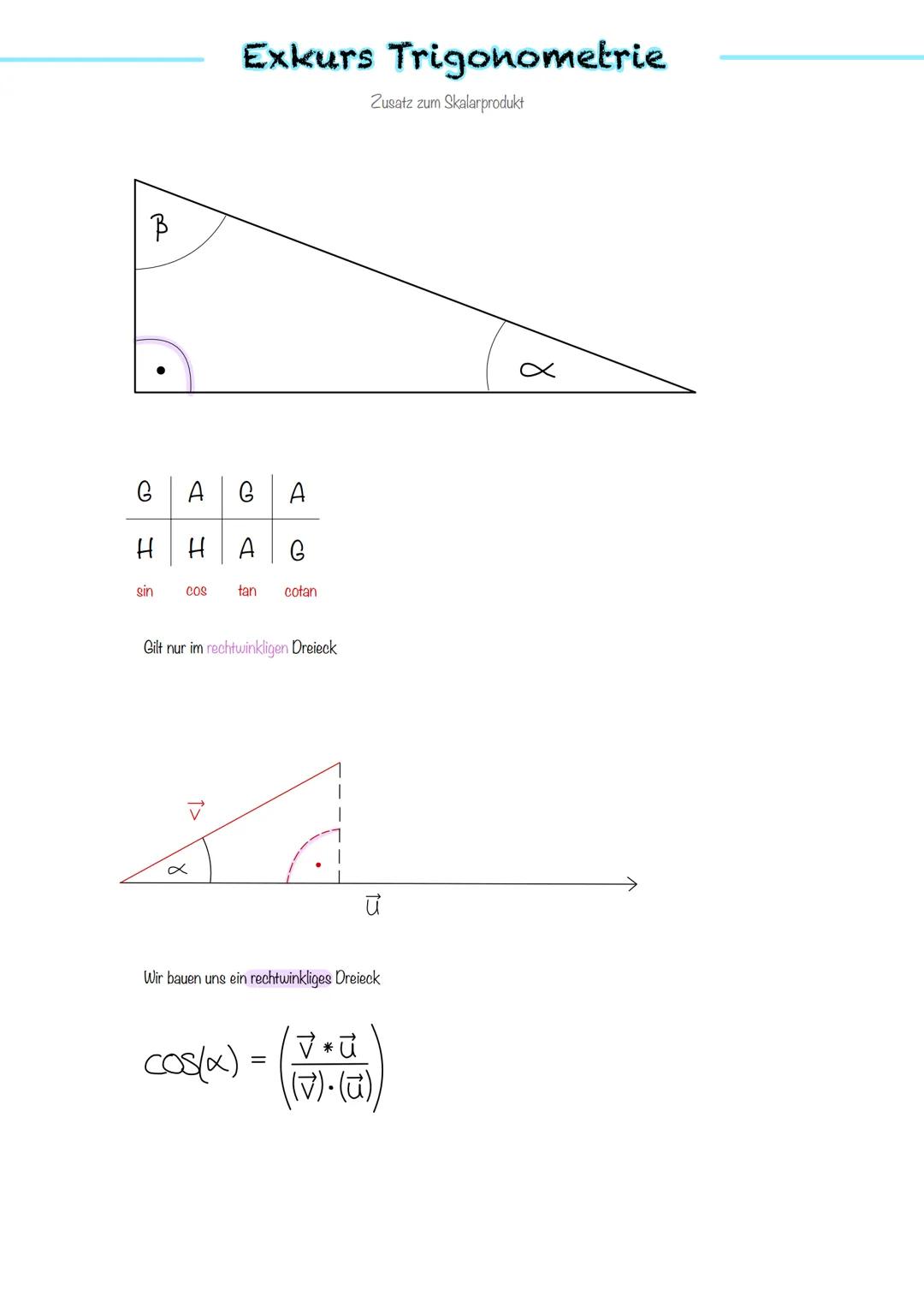 AG:
Vektoren Dreidimensionales Koordinatensystem
X1X3-Ebene
X-Achse
Die Achsen sind paarweise orthogonal zueinander
4X3-Achse
Je 2 Koordinat