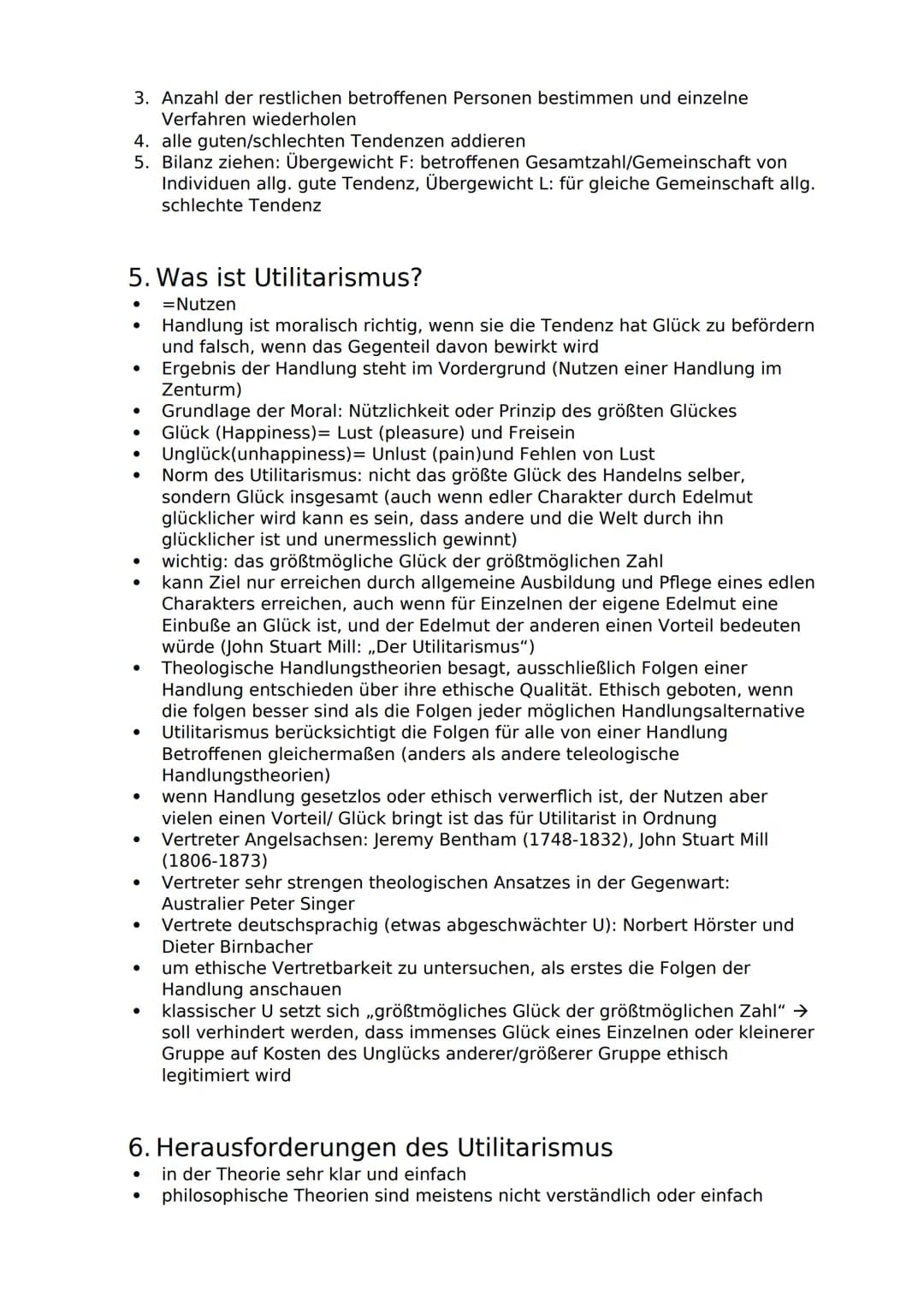 PTF
1. Werte und Normen
●
●
●
●
●
ZUSAMMENFASSUNG
●
moralische Handlungen werden bestimmt und reguliert durch Interessen,
Werte, Ideale, Max