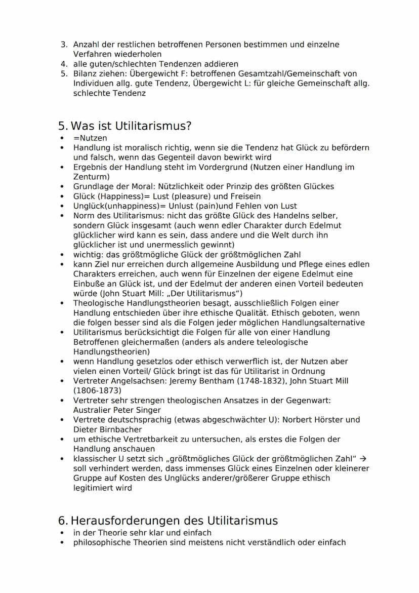 PTF
1. Werte und Normen
●
●
●
●
●
ZUSAMMENFASSUNG
●
moralische Handlungen werden bestimmt und reguliert durch Interessen,
Werte, Ideale, Max