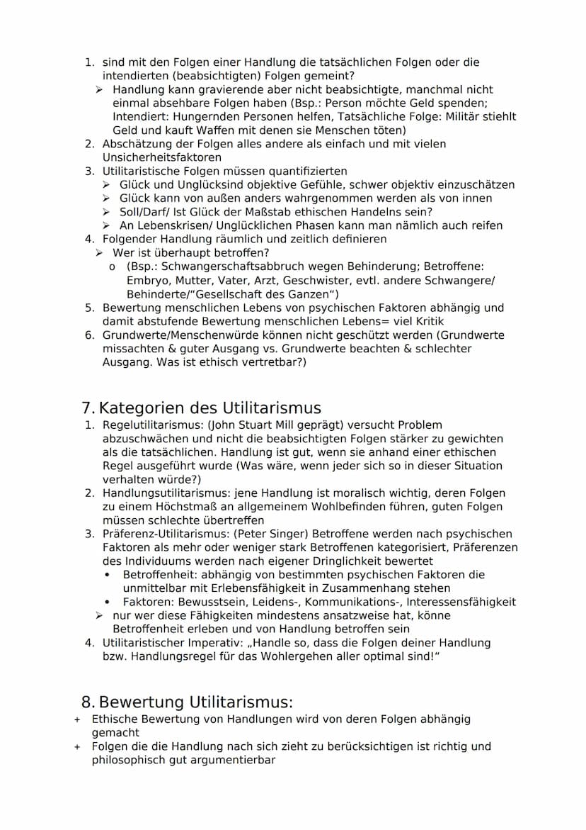 PTF
1. Werte und Normen
●
●
●
●
●
ZUSAMMENFASSUNG
●
moralische Handlungen werden bestimmt und reguliert durch Interessen,
Werte, Ideale, Max
