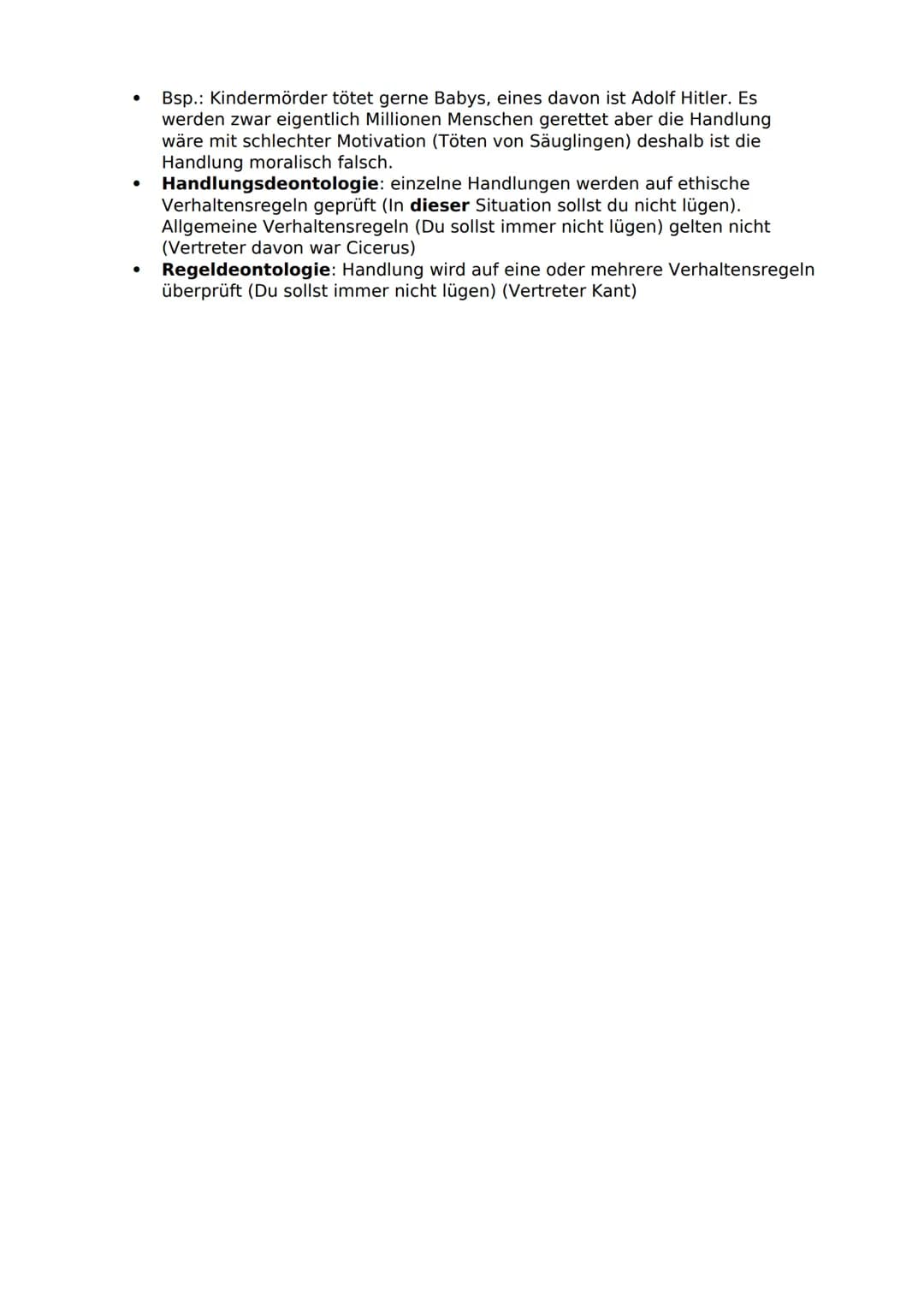 PTF
1. Werte und Normen
●
●
●
●
●
ZUSAMMENFASSUNG
●
moralische Handlungen werden bestimmt und reguliert durch Interessen,
Werte, Ideale, Max