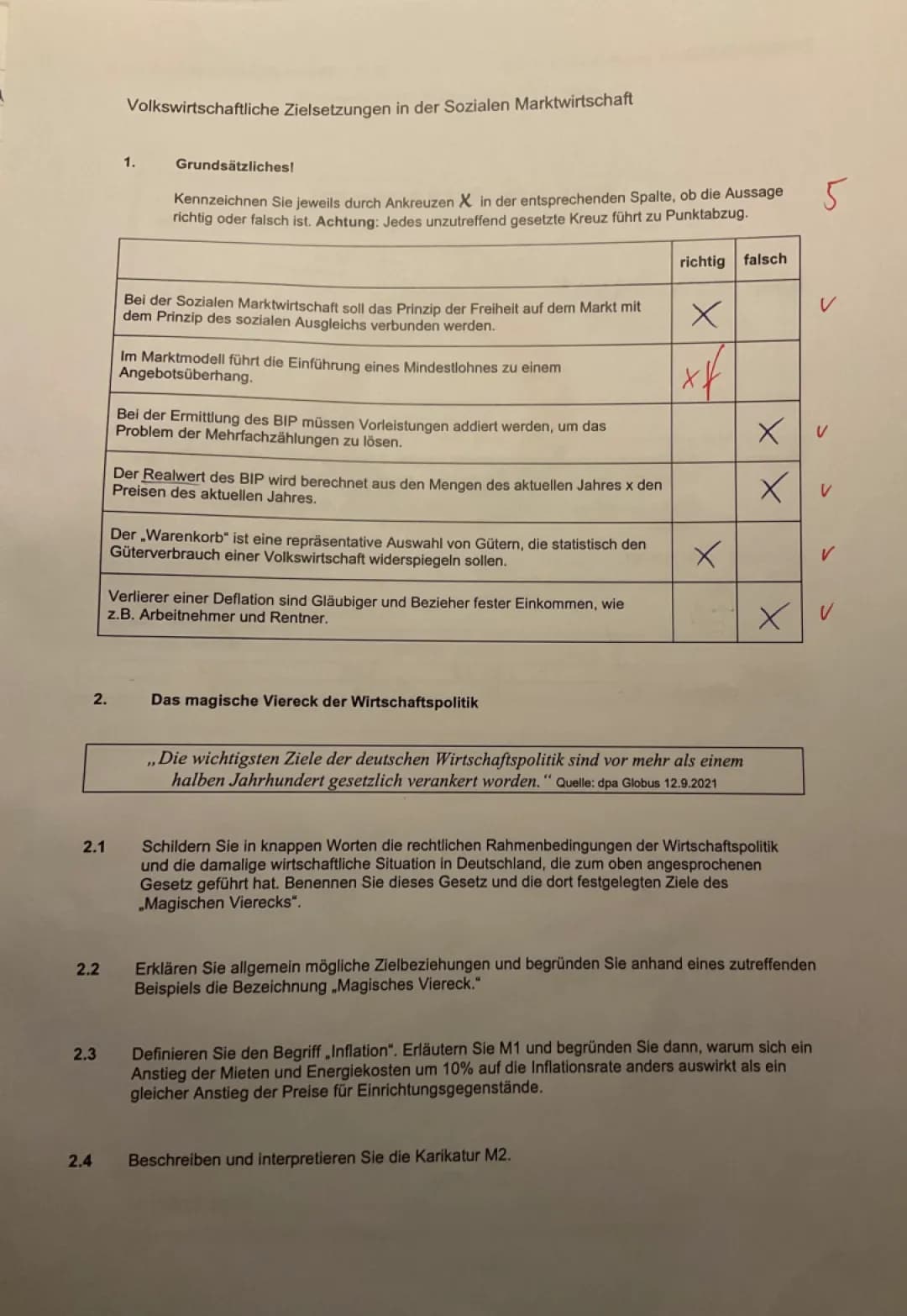 Soziale Marktwirtschaft 