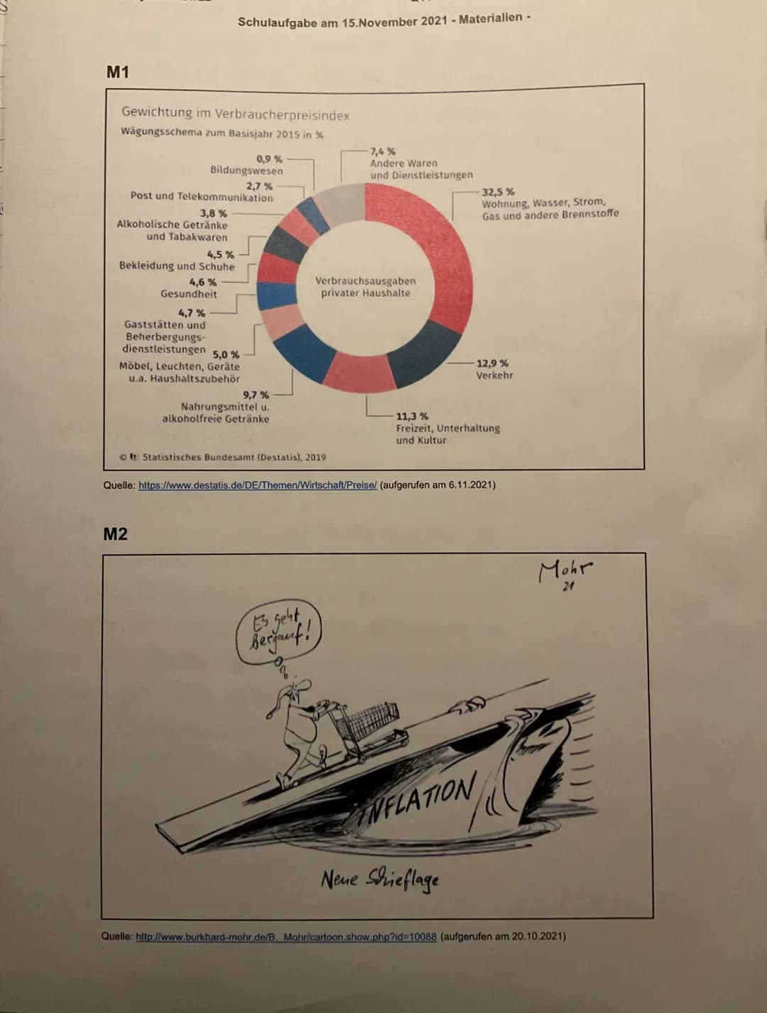 2.
2.1
2.2
2.3
2.4
Volkswirtschaftliche Zielsetzungen in der Sozialen Marktwirtschaft
1.
Grundsätzliches!
Kennzeichnen Sie jeweils durch Ank
