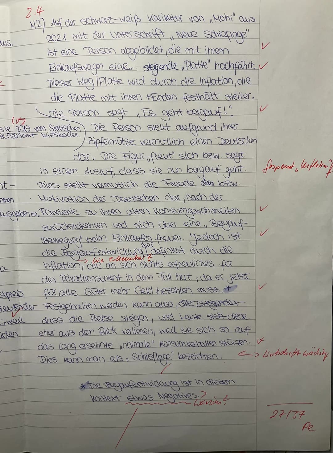 2.
2.1
2.2
2.3
2.4
Volkswirtschaftliche Zielsetzungen in der Sozialen Marktwirtschaft
1.
Grundsätzliches!
Kennzeichnen Sie jeweils durch Ank