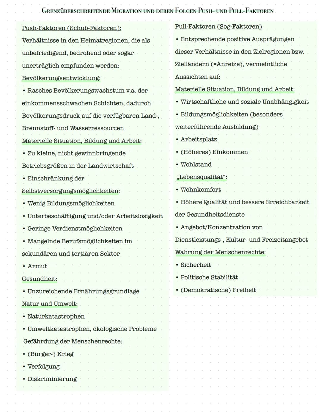 DEMOGRAPHISCHER WANDEL
Die Veränderung der Zusammensetzung der Bevölkerungsstruktur wird als demographischer Wandel
bezeichnet.
URSACHEN:
- 