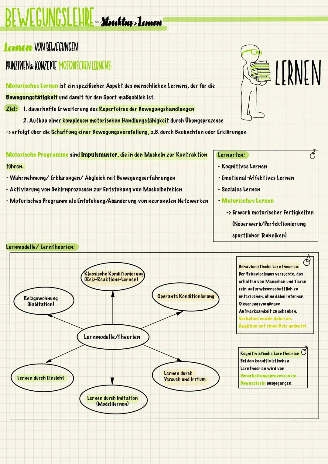 BEWEGUNGSLEHRE – Struktur - Lamen
Bewegungslehre Gesamtheit der wissenschaftlichen Aussagen zum Problemkomplex der Bewegung im Sport
Zwei ze