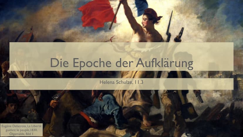 ,,Aufklärung ist der Ausgang des Menschen aus seiner selbst verschuldeten
Unmündigkeit. Unmündigkeit ist das Unvermögen, sich seines Verstan