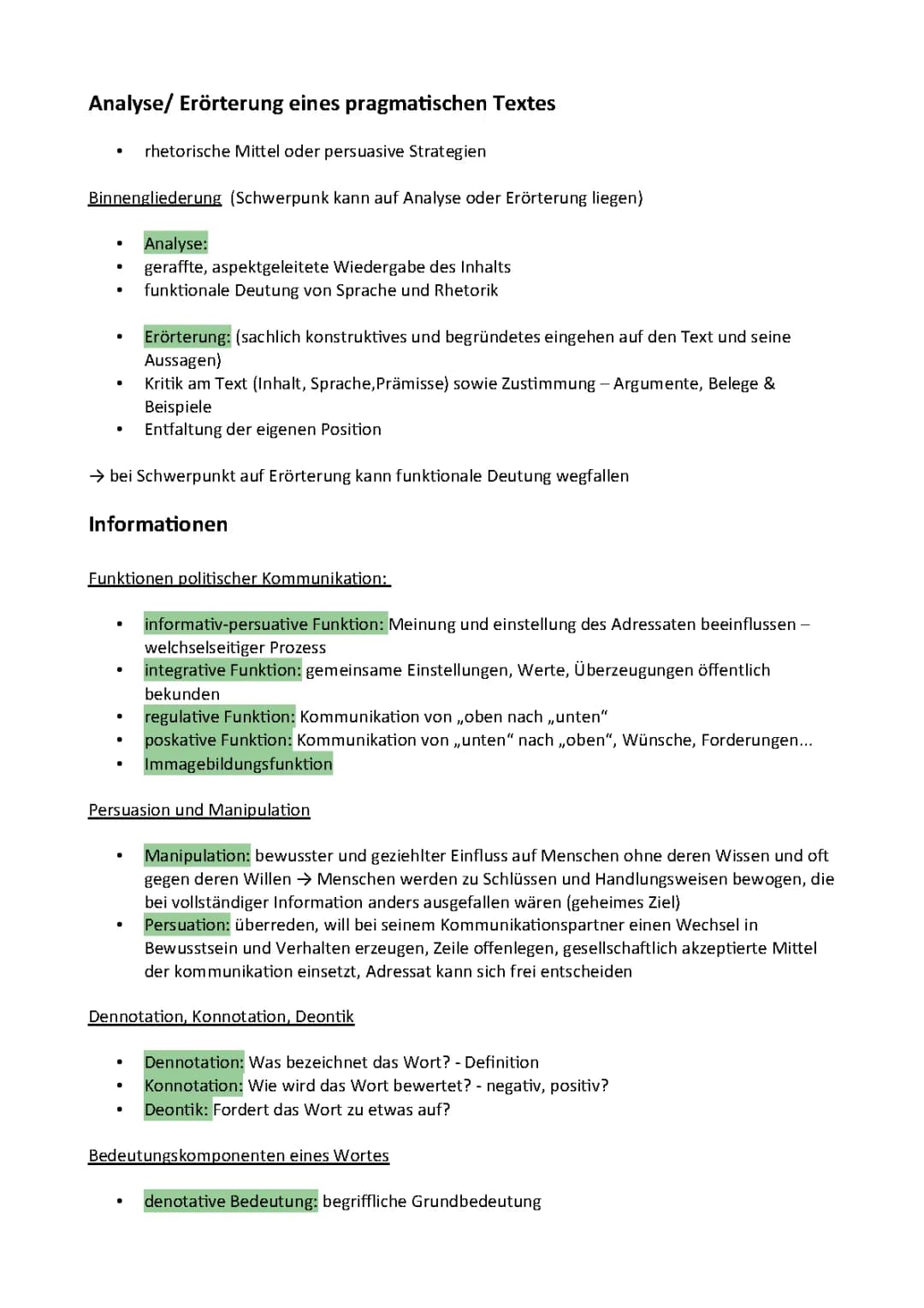 politische Kommunikation