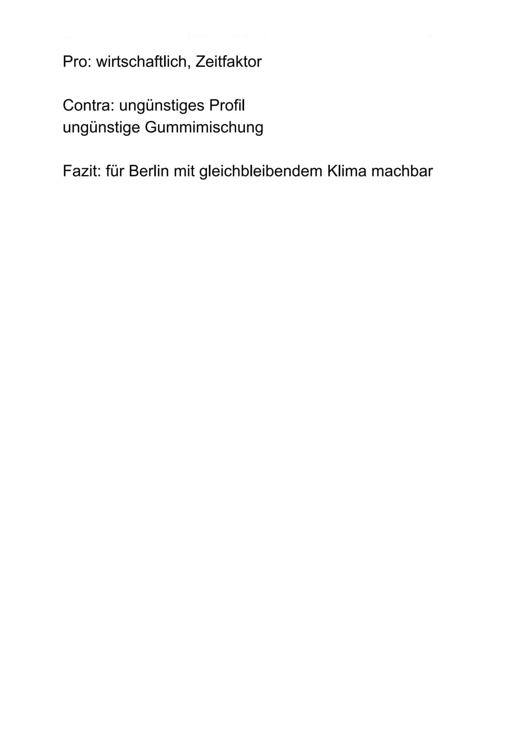 Leistungskurs Chemie Klasse 13-3. Semester
Sommer- und Winterreifen - sinnvoller Wechsel?
,,Manche Dinge erscheinen in der Theorie so einfac