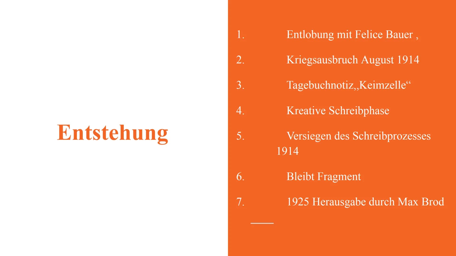 Der Prozess
DER PROCESS
MACH FRANZ KAFKA
OREBECK
CAFEA MORTELLIERMAIREWIEZ Allgemeines
Autor: Franz Kafka
Titel: Der Process/ Prozess/Proceß