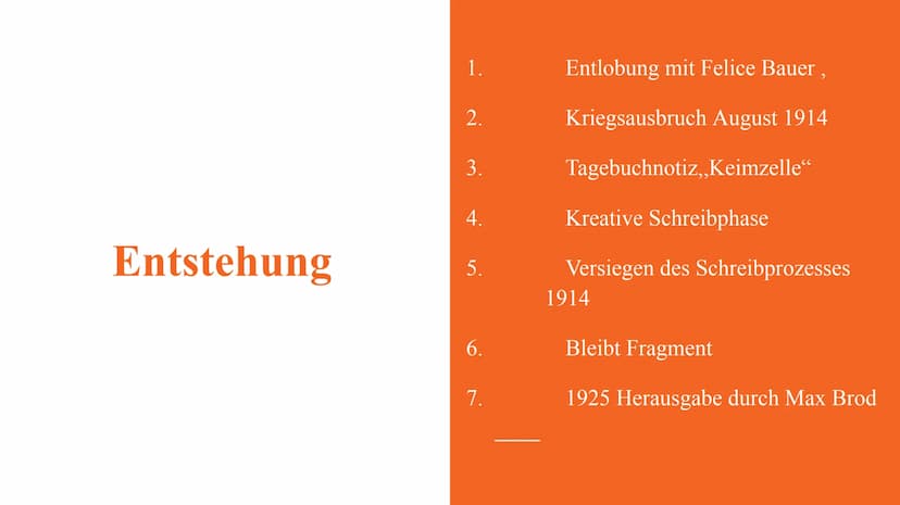 Der Prozess
DER PROCESS
MACH FRANZ KAFKA
OREBECK
CAFEA MORTELLIERMAIREWIEZ Allgemeines
Autor: Franz Kafka
Titel: Der Process/ Prozess/Proceß