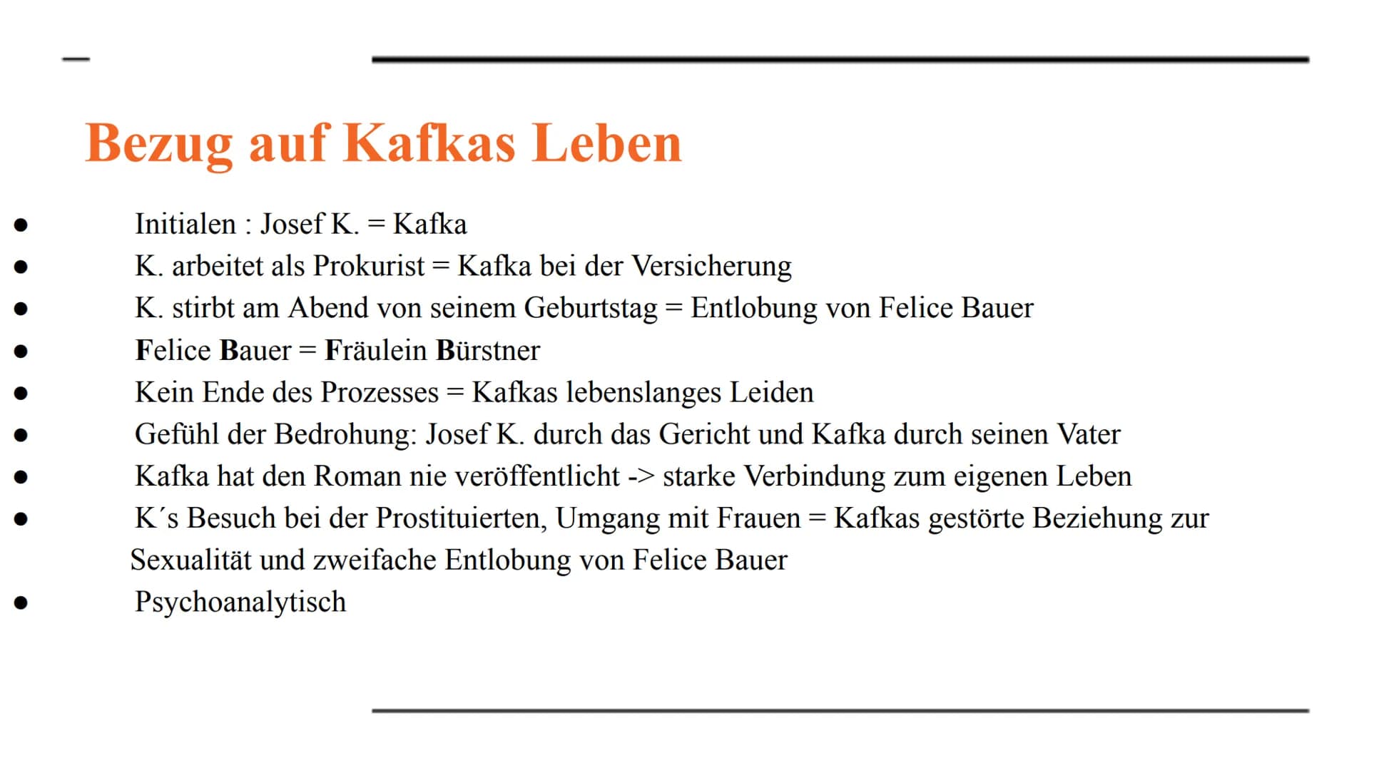 Der Prozess
DER PROCESS
MACH FRANZ KAFKA
OREBECK
CAFEA MORTELLIERMAIREWIEZ Allgemeines
Autor: Franz Kafka
Titel: Der Process/ Prozess/Proceß