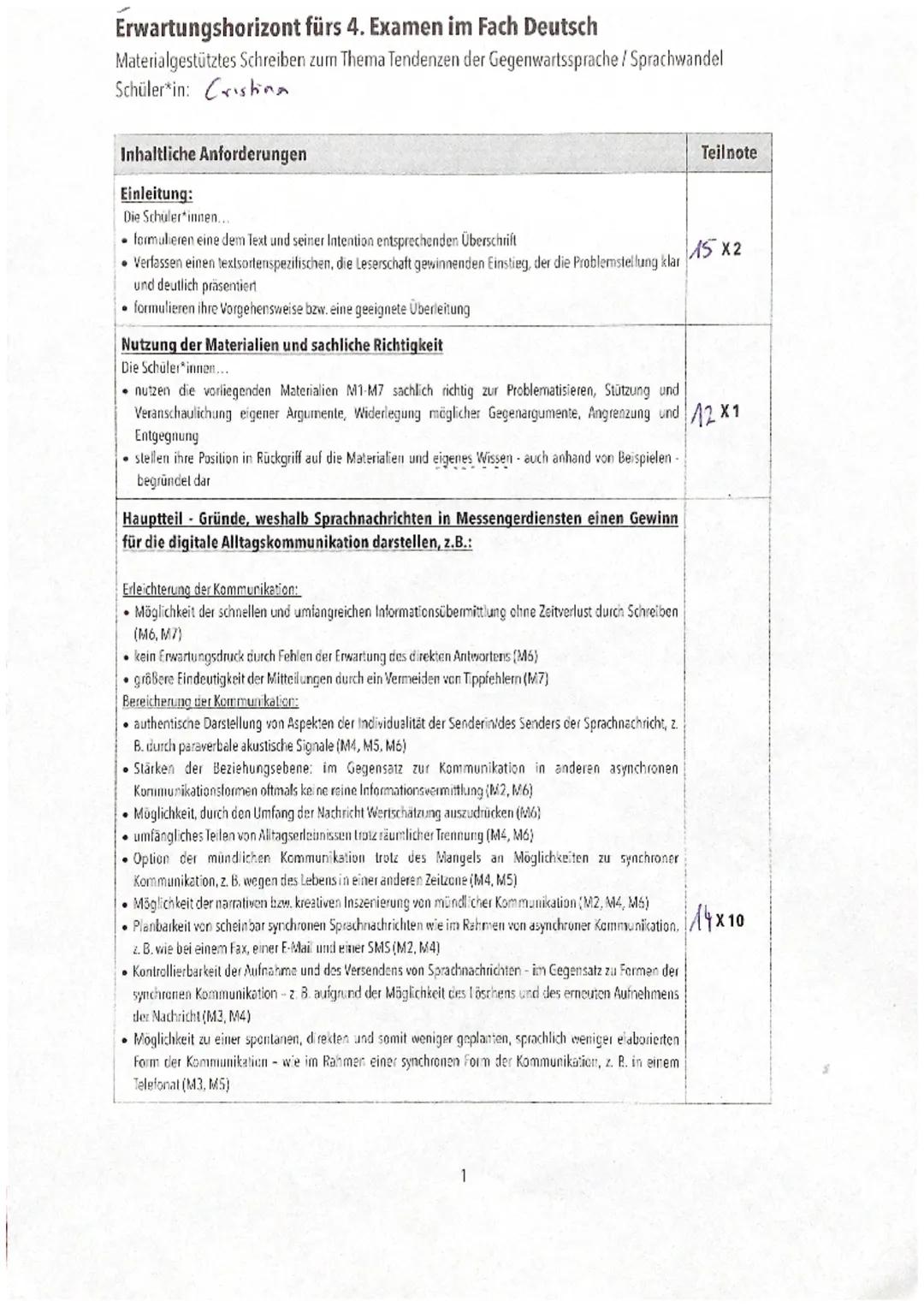 Bezug zum Rahmenlehrplan:
Thema:
Aufgabenart:
Hilfsmittel:
Bearbeitungszeit:
Aufgabe:
4. Examen 2022
Entwicklungstendenzen der deutschen Geg