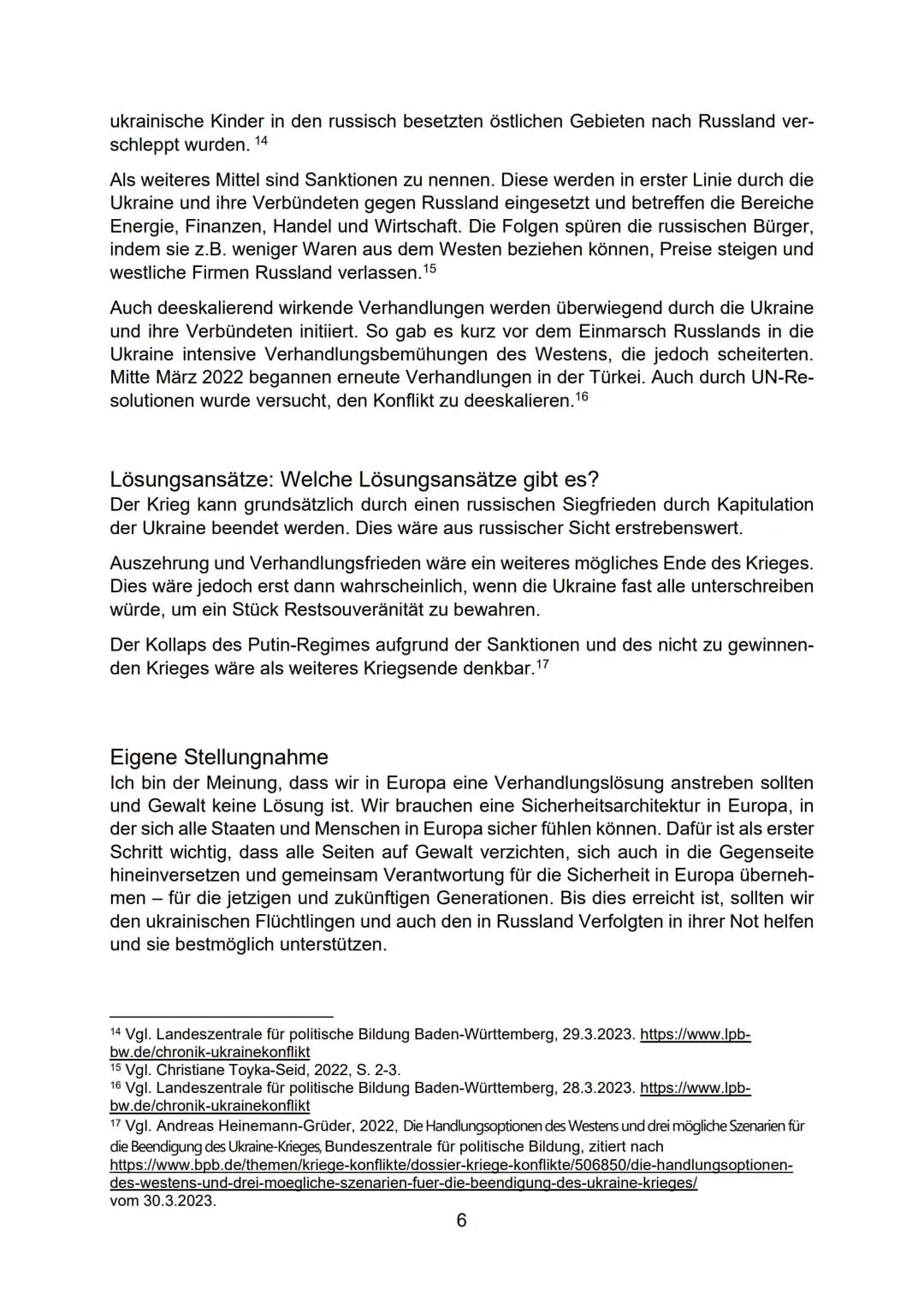 Mattis Mähl
Hamburg, 30.03.2023
Der Ukrainekrieg
Mattis Mähl
Kasse 10d
Gst
Herr Albertsen Inhaltsverzeichnis
Konfliktgegenstand: Worin beste