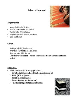 Know Der Islam - Handout thumbnail