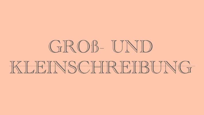 Know Groß- und Kleinschreibung  thumbnail