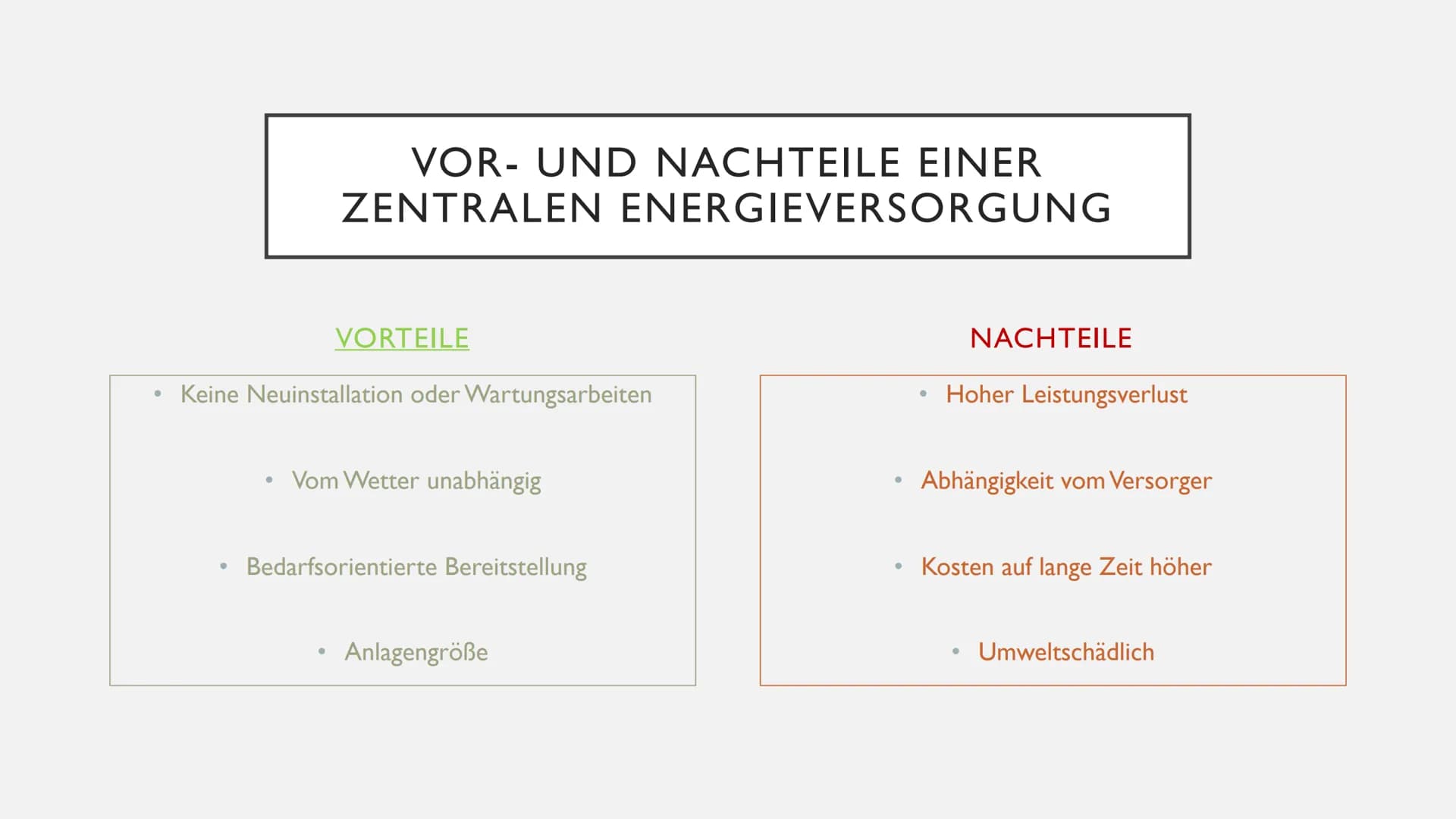 Wie kommt der Strom in die Steckdose? Vorteile und Nachteile der dezentralen Energieversorgung