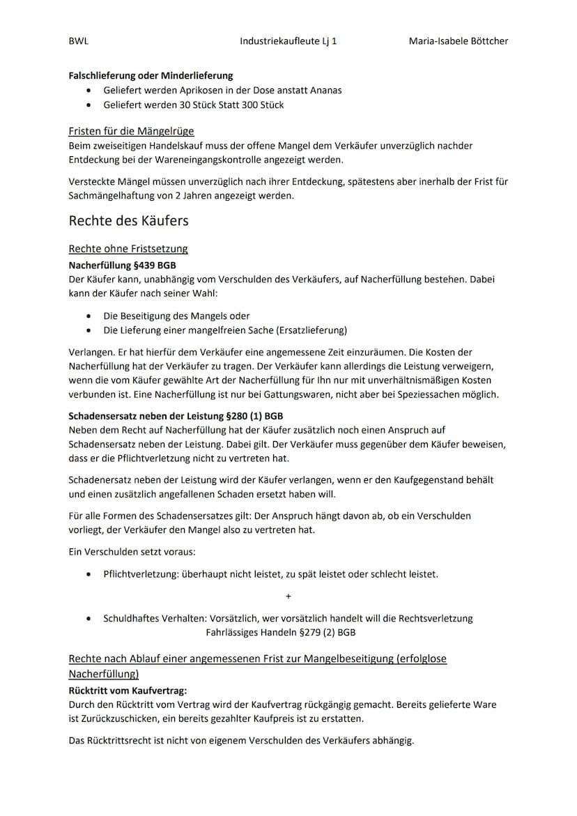 BWL
Klausur Nr 1
Willenserklärung:.
3
3
3
3
3
3
4
4
4
4
4
.5
5
5
5
.5
5
6
6
6
6
6
6
6
6
6
6
7
7
7
Rechte ohne Fristsetzung.
7
Nacherfüllung 