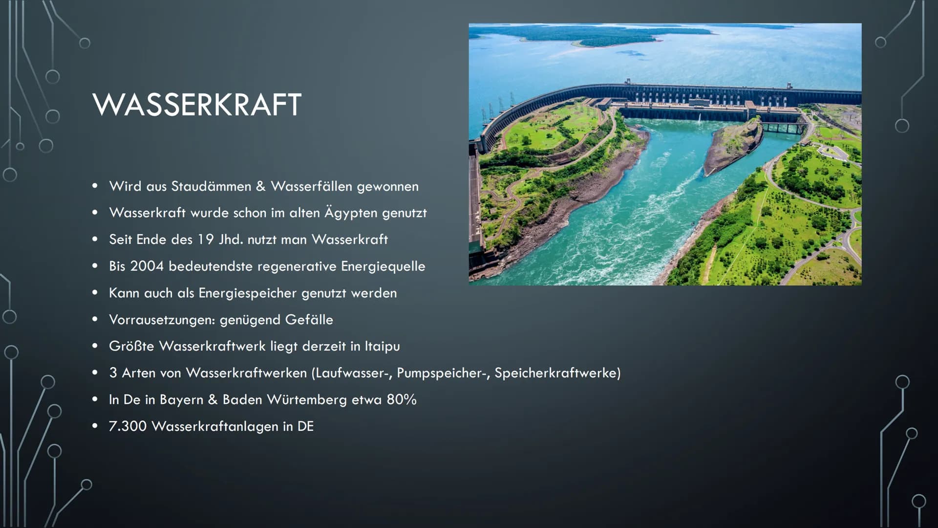 ERNEUERBARE ENERGIEN
EINE PRÄSENTATION VON VICTORIA AXT Ⓒ GLIEDERUNG
• Was sind erneuerbare Energien ?
• Arten von erneuerbaren Energien
• V