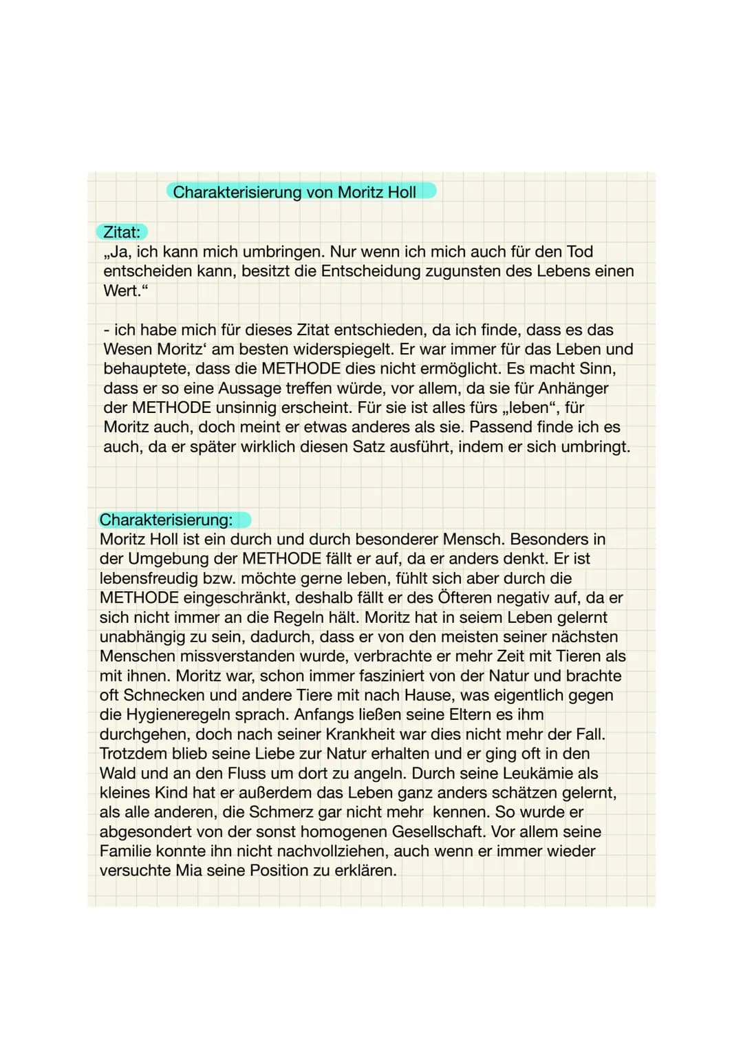  R.A.K.
Figurenkonstellation 1
Figurenkonstellation 2
Sophie
Bel
Sophie
Hutschneider
RAK
1
Heinrich Kramer
Mia Holl
Rosentreter
Würmer
Morit